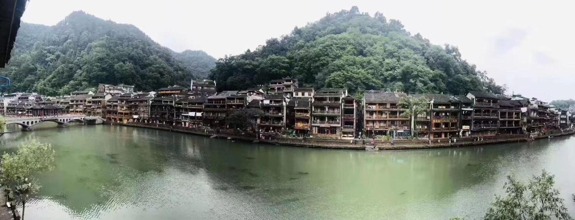 Fenghuang Ancient Town Lazy Cat Riverside Inn Exteriör bild
